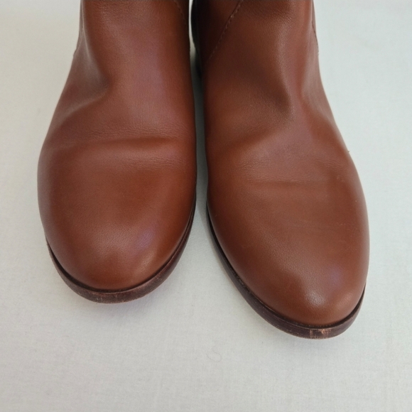 J. Crew Brown Leather Winter Boots - Picture 3 of 16